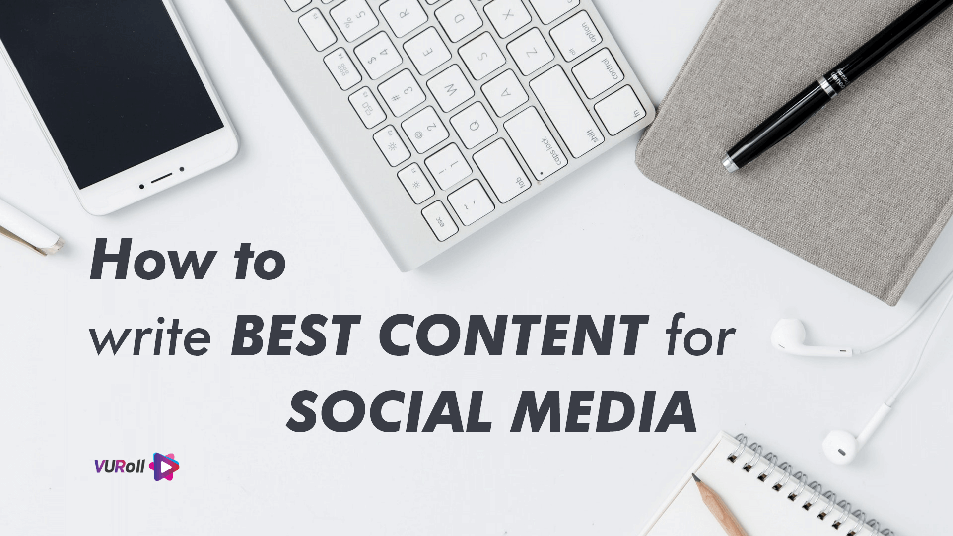 what is content writing on social media